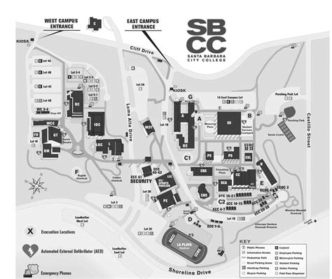 Ecc City Campus Map – Map Vector