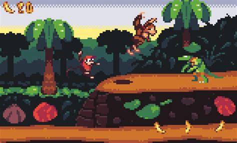 Donkey Kong in pixel art : donkeykong