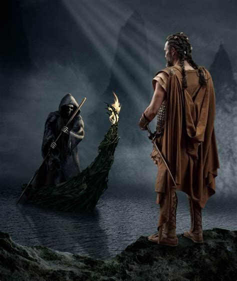 Charon the Ferryman River Styx | Charon, Mythology art, Mythology