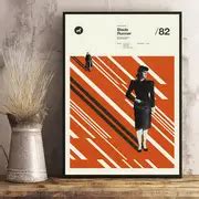 Canvas Poster Blade Runner Inspired Poster Art Print Wall - Temu