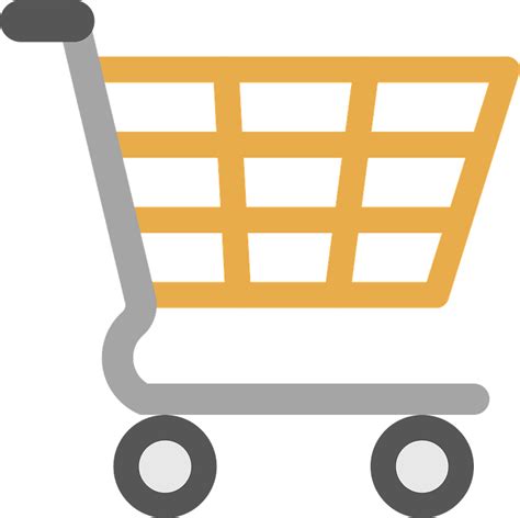 Shopping cart clipart. Free download transparent .PNG | Creazilla