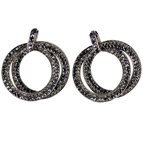 Share 141+ black jewel earrings super hot - seven.edu.vn