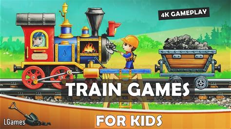 Train Games for Kids - Station (ALL LEVELS / full gameplay) - YouTube