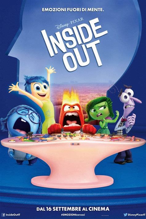 Inside Out (2015) Poster | Disney inside out, Animated movies ...