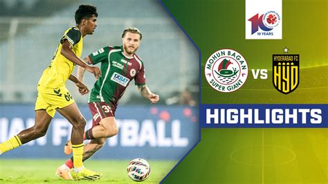 Watch Mohun Bagan Super Giant Vs Hyderabad FC - Highlights Video Online ...