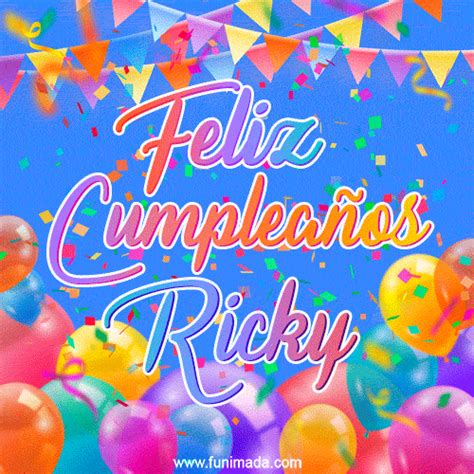 Happy Birthday Ricky GIFs - Download on Funimada.com