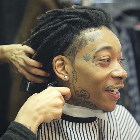 Wiz Khalifa's Soulful Dreadlock Braid Hairstyle