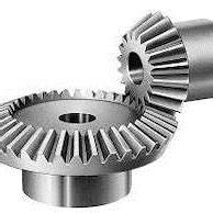 Straight Bevel Gear (B) SPIRAL BEVEL GEAR: Spiral bevel gears, shown in... | Download Scientific ...