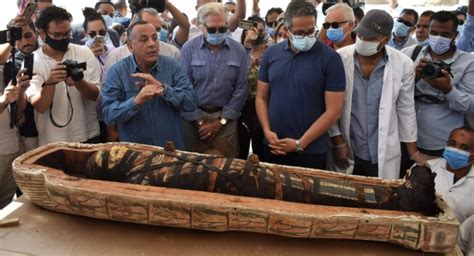 Watch: Ancient Egyptian Mummy Coffin Opened For The First Time in 2,500 ...