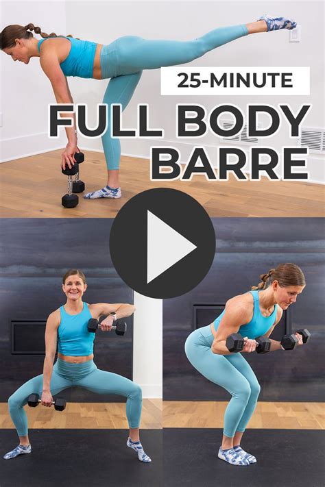 5 Best Barre Exercises At Home (Video) | Nourish Move Love