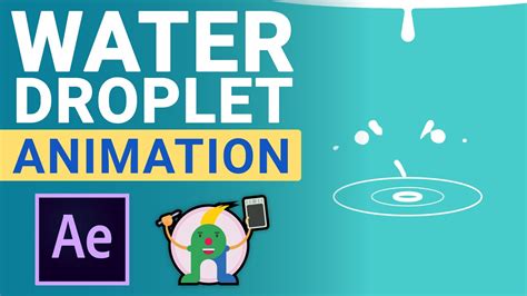 How to animate a water Droplet in After Effects || After Effects Tutorial - YouTube