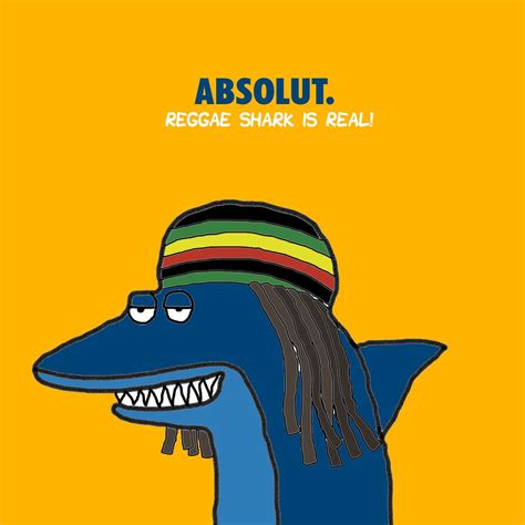 Just for fun with Absolut.:D #reggae #shark | Inspiring Ideas | Pinterest | Reggae