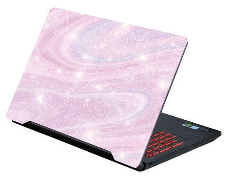 Pink Glitter Laptop Skin Stickers Name Notebook Vinyl Decal - Etsy