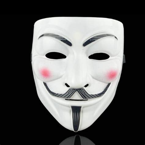 ANONYMOUS HACKER VENDETTA Game Kids Face Mask Adults Party Cosplay Master Gift £3.79 - PicClick UK