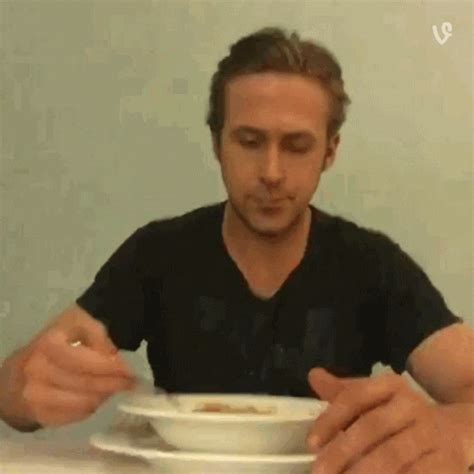 Ryan Gosling Cereal GIF - RyanGosling Cereal Eat - Discover & Share GIFs