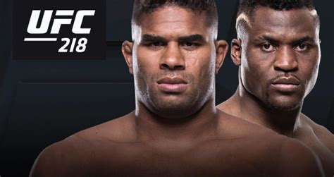 Ngannou faces Overeem in UFC 218 clash | UFC ® - News