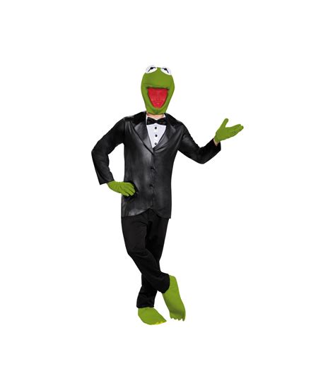 Kermit the Frog Teen Men Costume - TV Show Costumes