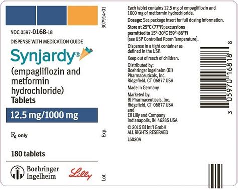 Synjardy - FDA prescribing information, side effects and uses