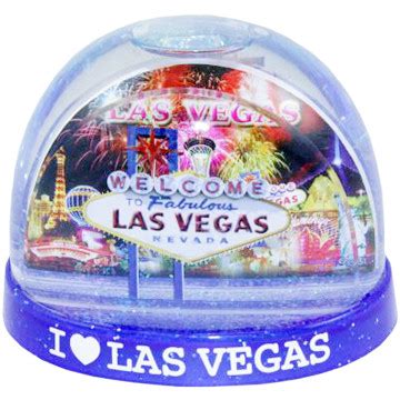 Souvenir Las Vegas Snowglobe- LARGE "Fireworks" design- las vegas sooveniers online giftshop