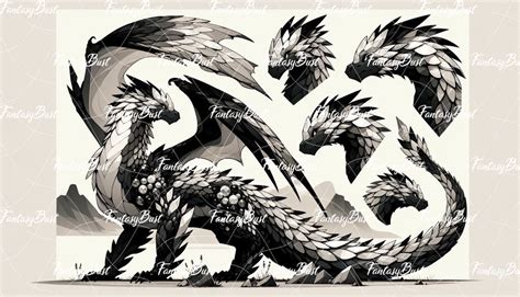 Fantasy Dragon 0270 - Adoptable OPEN by FantasyBust on DeviantArt