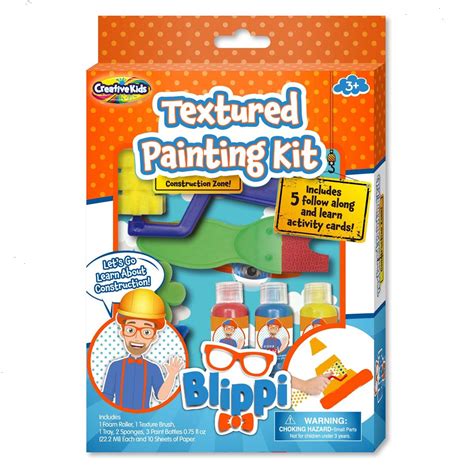 Blippi Textured Painting Kit | Toys | Casey's Toys