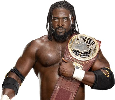 WWE Oba Femi North American champion render by ClarkVL9 on DeviantArt