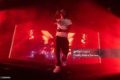 Central Cee performs at La Paqui on October 31, 2022 in Madrid, Spain. News Photo - Getty Images