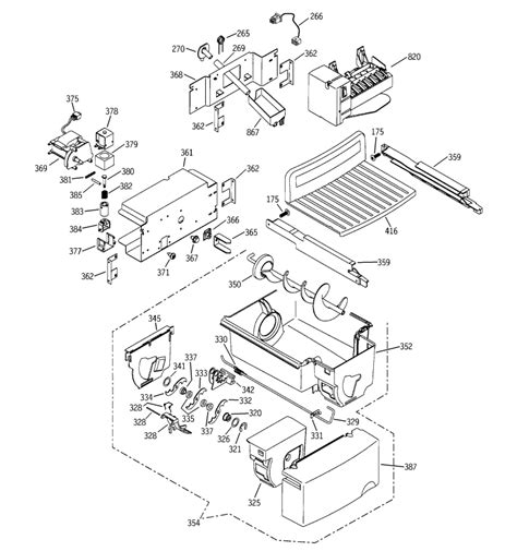 Ge Profile Arctica Refrigerator Parts Diagram | Reviewmotors.co