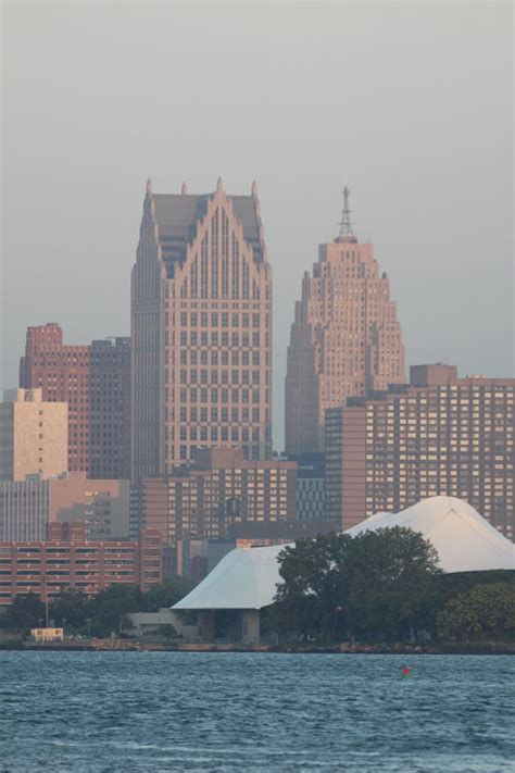 Michigan Exposures: The Detroit Skyline at Sunrise