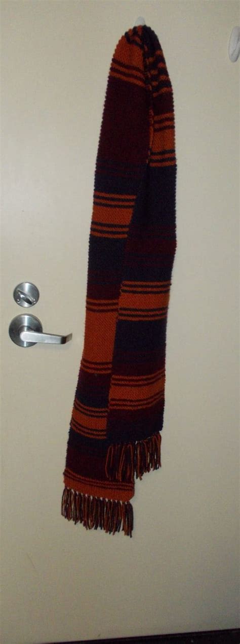 Doctor Who Season 18 Tom Baker Scarf Abridged Length