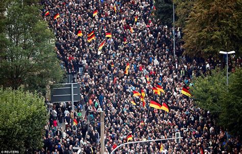 Far-right protesters march in Germany after man killed ‘by migrants’