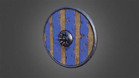 Viking Medieval Shield - Download Free 3D model by MrIllix (@MrBlood) [600bc99] - Sketchfab