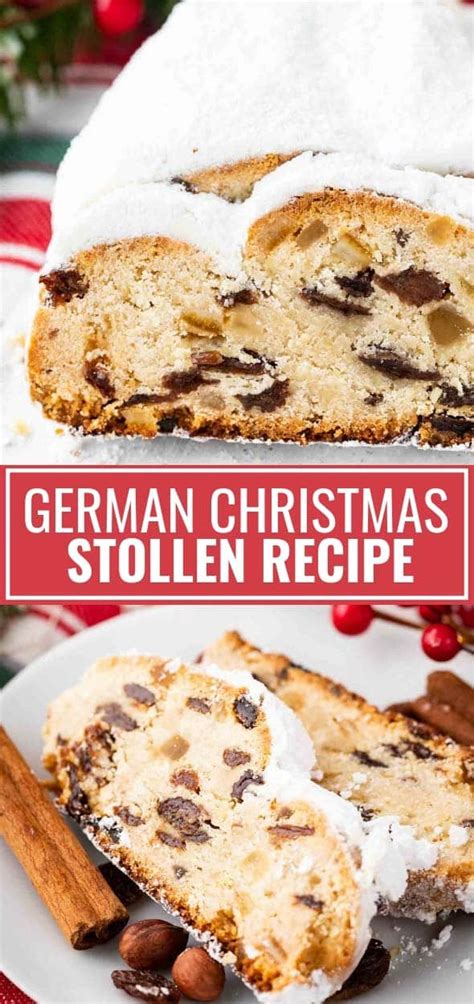 German Stollen Recipe {A Christmas Tradition!} - Plated Cravings