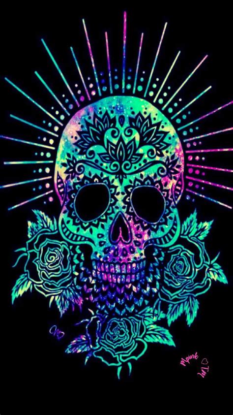 Colorful Sugar Skull - Novocom.top, Cute Sugar Skull HD phone wallpaper | Pxfuel