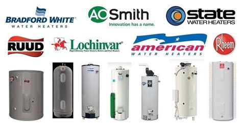 Water Heater Brands | The Water Heater Guy