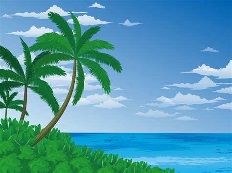 Summer Beach Vector Illustrations | Blu Ray | Wallpapers 2012|1080p ...