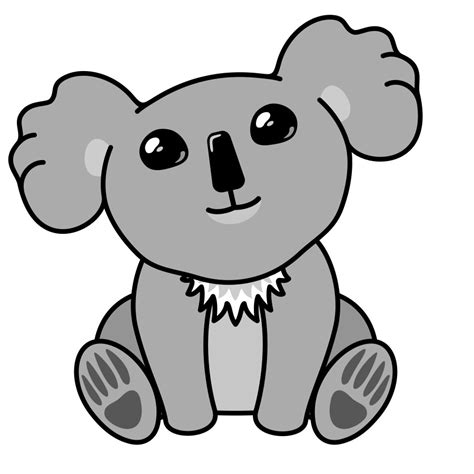 Cute Koala Bear Drawing at GetDrawings | Free download