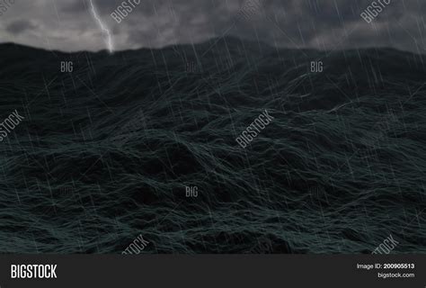 Stormy Ocean Waves On Image & Photo (Free Trial) | Bigstock