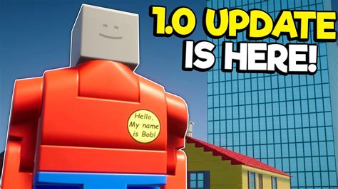 NEW 1.0 UPDATE! New Bob, Physics, Inventory, and MORE! - Brick Rigs ...