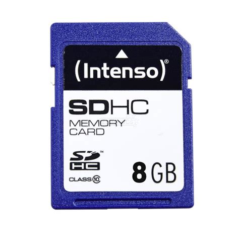 SDHC memory card Intenso (8 GB), 3016051