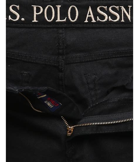 U.S. Polo Assn. Black Skinny Jeans - Buy U.S. Polo Assn. Black Skinny ...