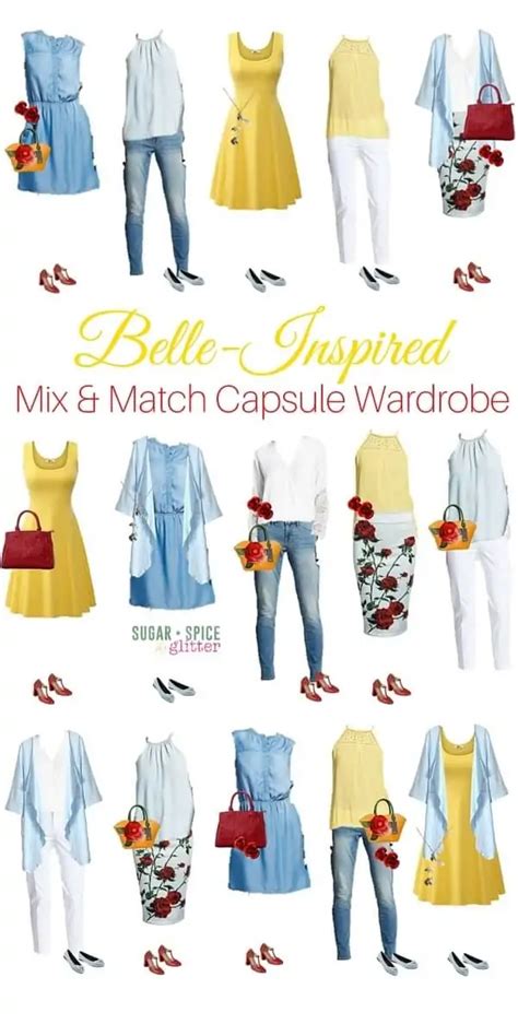 Mix & Match Belle-inspired Outfits ⋆ Sugar, Spice and Glitter