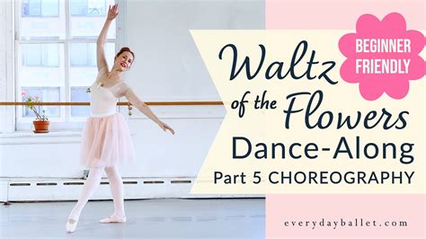 WALTZ OF THE FLOWERS Dance for Adult | Teen Beginners PART 5 CHOREOGRAPHY - YouTube