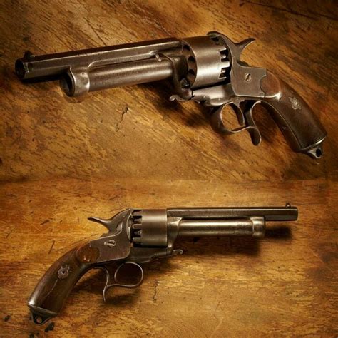 LeMat revolver, a Civil War Era pistol that featured a single shit 20 ...