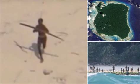 Rare footage captures Sentinelese tribe of Indian Ocean