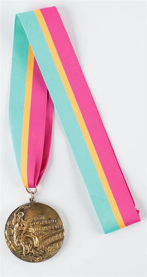 Los Angeles 1984 Summer Olympics Gold Winner's Medal | RR Auction