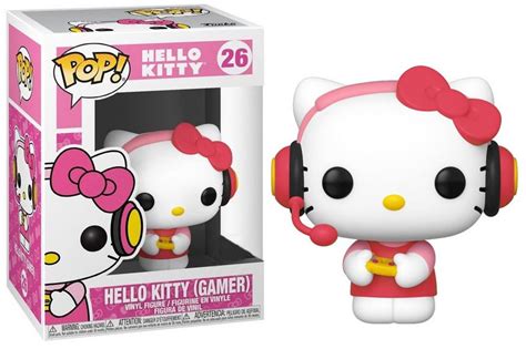 Funko Hello Kitty POP Sanrio Hello Kitty Exclusive Vinyl Figure 26 Gamer - ToyWiz