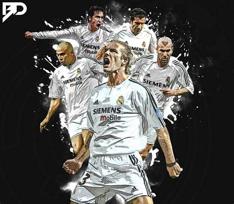 Los Galacticos Real Madrid Poster 2 by BansaghyDesigns on DeviantArt