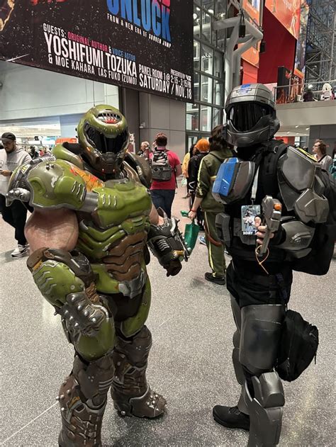 Here’s my final Doom Slayer cosplay! : r/Doom