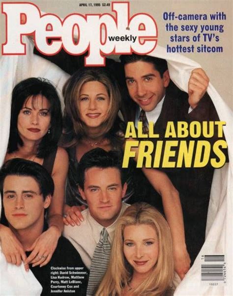 Friends cover of People Magazine 1996 This magazine is a little older ...